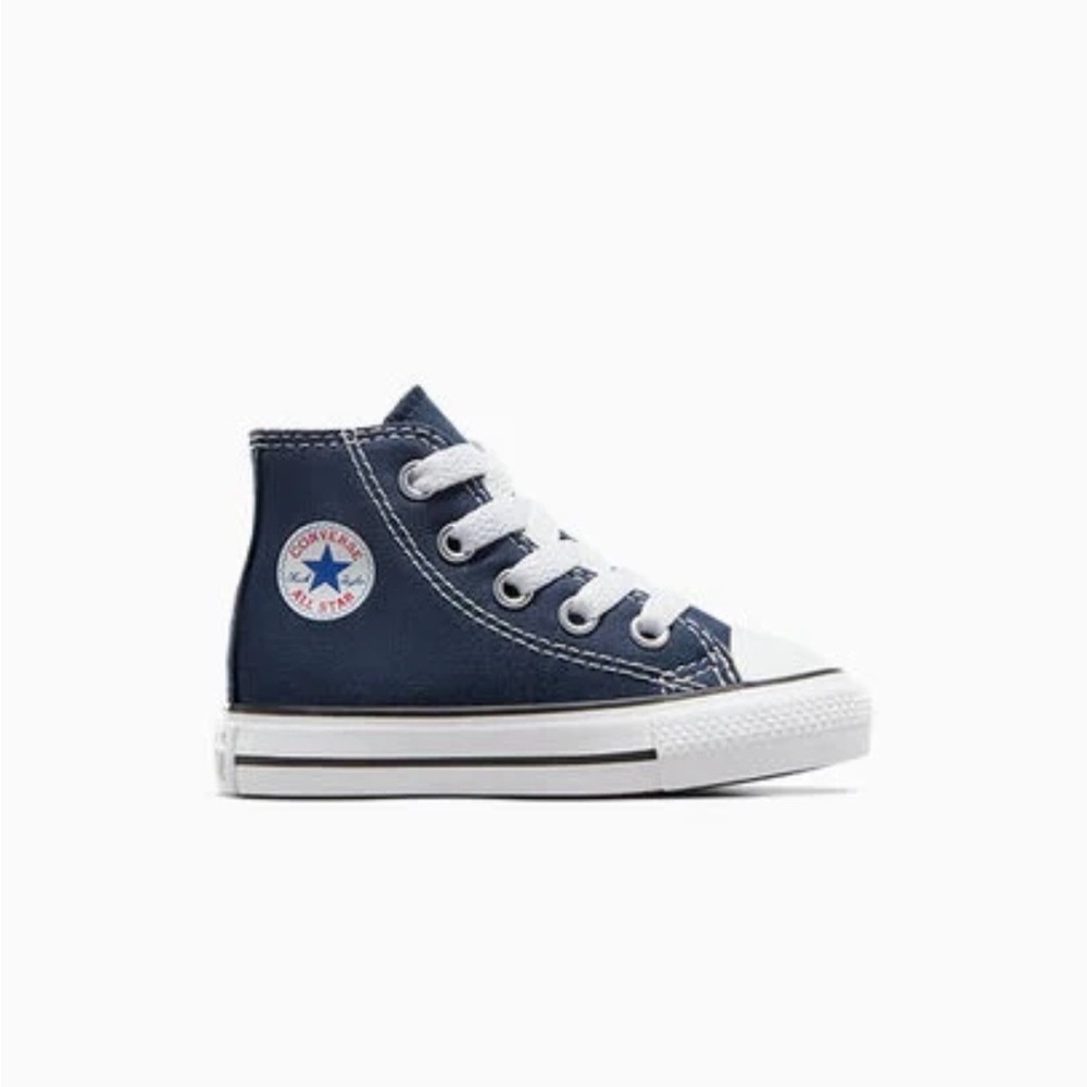 NWT Baby/Toddler Converse High-Tops (Navy) - size 4